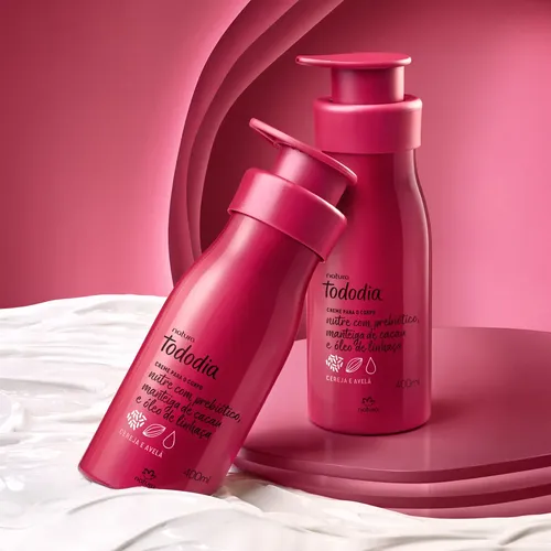 Hidratante Corporal Natura Tododia Cereza Y Avellana 400ml