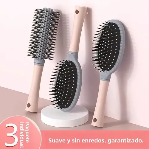 Peine Alisador Cepillo De Peine For Mujer, Herramienta .. Rosa
