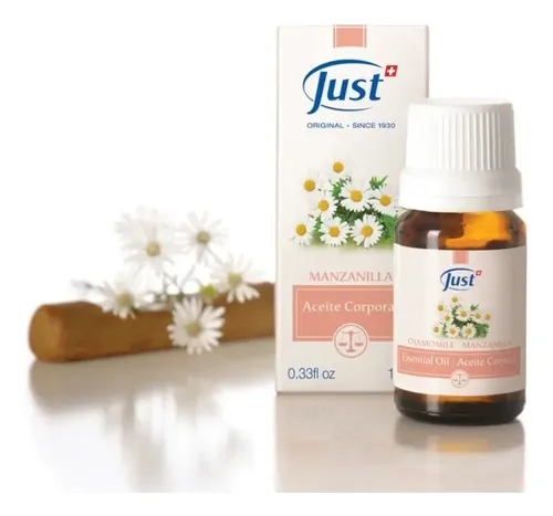 Aceite De Manzanilla 10ml Y Crema De Manzanilla 25gr Just