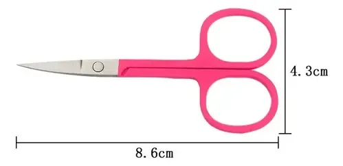 A 2 Multipurpose Steel Eyebrow Scissors For Eyelashes For