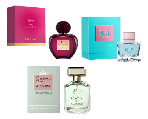 Perfume Banderas Promo!! X 3 De Mujer Originales Importados