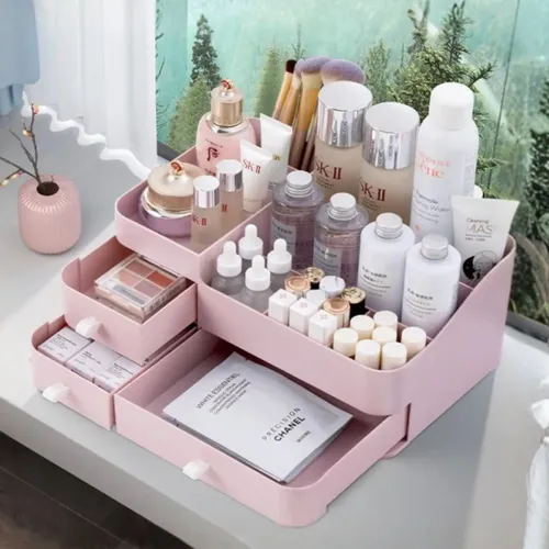 Organizador De Cosmeticos Pink Label