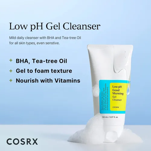 Gel De Limpeza Cosrx Low Ph Buenos Días 150 Ml