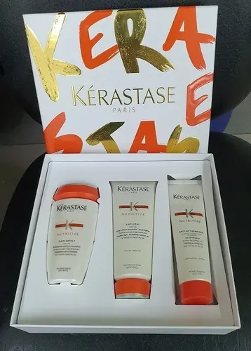 Cofre Nutritive Kerastase Shampoo+ Acondicionador+ Thermique