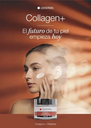 Collagen+ Crema Con Colageno Y Peptidos Flaccidez Lidherma