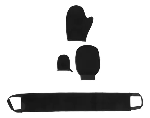 Kit De Guantes Autobronceadores, Aplicador Flocado De Doble