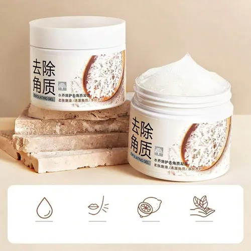 Gel De Limpieza Facial Exfoliante De Arroz Bioaqua 140 G