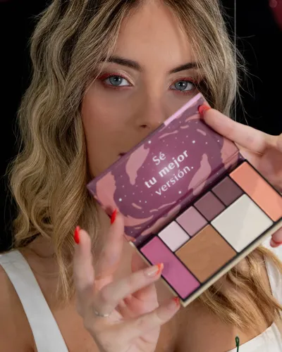 Paleta Para Make Up Rostro Moonshine Xulu Cosmeticos