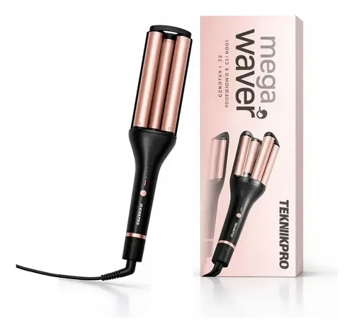 Rizador Profesional De 3 Cilindros Teknikpro Mega Waver