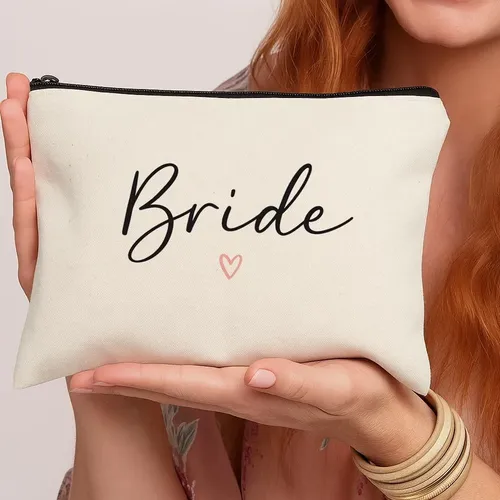 Bolsa De Cosméticos Con Estampado Elegante Minimalista, Rega Bb464