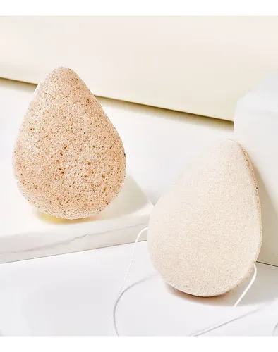 Esponja De Konjac Con Semillas De Nogal Natural Para Limpiez