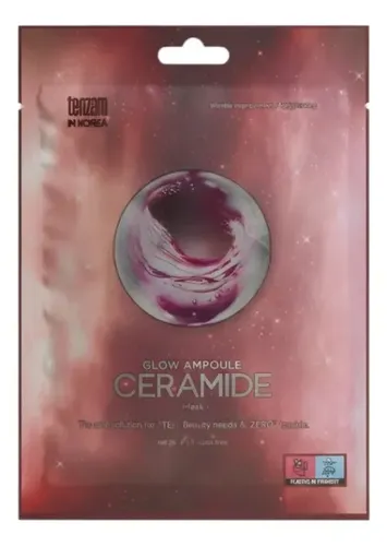 Mascarilla Facial Coreana Tenzero Ceramida Skincare Kbeauty Todo Tipo De Piel