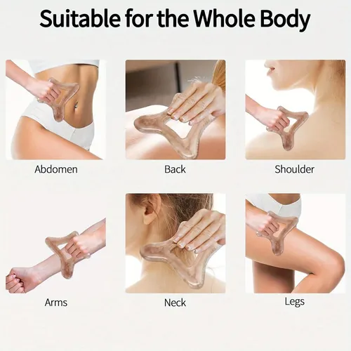 Herramienta Gua Sha De Cuerpo Completo De Resina