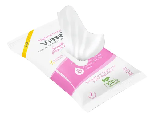 Viasek Toallitas Higiene Intima Sobre 16 Unidades