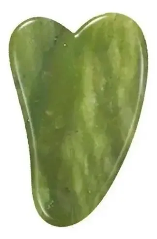 Nuevo Rodillo De Piedra De Jade Con Placa Frontal Guasha De