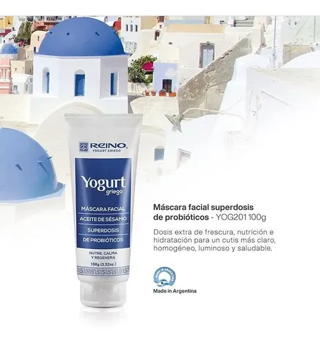 Máscara Facial Con Probióticos