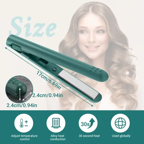 Para P Plancha De Pelo Portátil Con Cable Usb For Pelo Gg