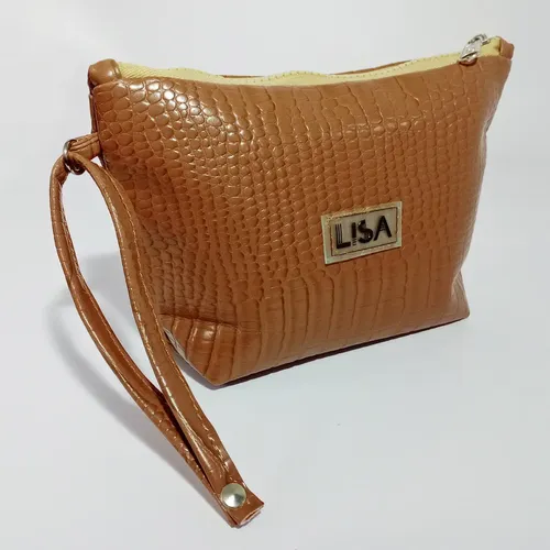 Porta Cosmético Impermeable Neceser Bolso Maquillaje Croco