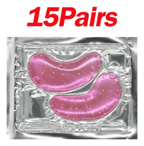 15 Pares De Parches Hidratantes De Colágeno Para Ojos