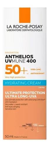 La Roche Posay Anthelios Protector Solar Fps50 Ultra Bb Cream Con Color Ojos Sensibles