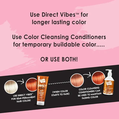 Color Lux Direct Vibes Cobre Semipermanente 8 Oz