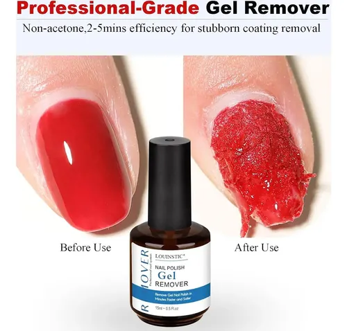 Removedor De Esmalte En Gel Louinstic 2pcs Kit Con Lima
