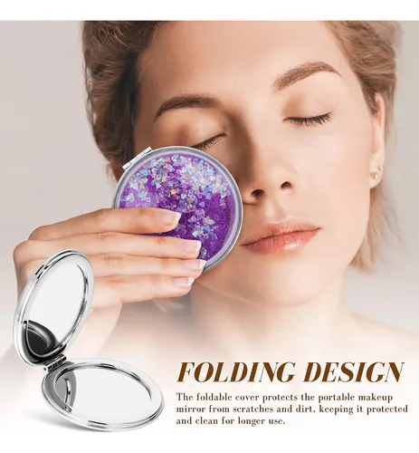 Espejo De Maquillaje Portátil Con Aumento