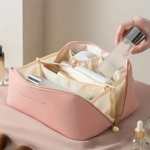 & Neceser Maquillaje Mujer De Viaje Con Cremallera *