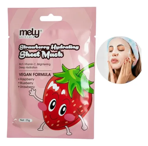 Mascarilla Faciales Skincare Mely X 25g Formatos Normal