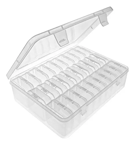 Jsjx Caja De Almacenamiento Transparente, Estuche For