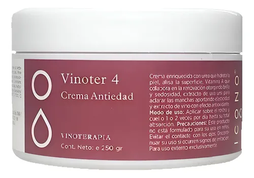 Icono Crema Antiedad Vinoter 4 Hidratante Vinoterapia X250