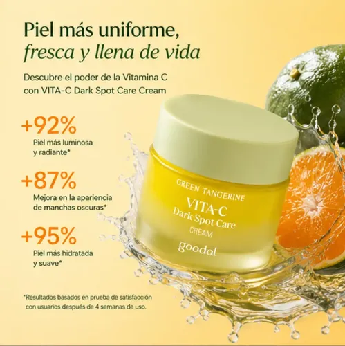 2026. Crema Goodal Tangerina Verde Vita-c 50ml,;