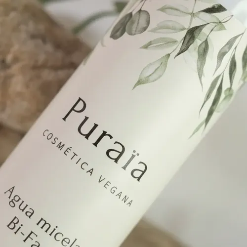 Agua Micelar Bifásica Vegana Puraia 100ml Almendras