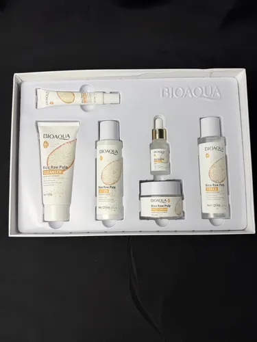 Kit Skincare Arroz Bioaqua Set 6 Piezas En 1