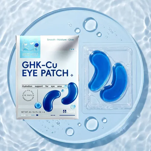 Parches Para Ojos Hidratantes Con Péptido Ghk-cu 6 Pares