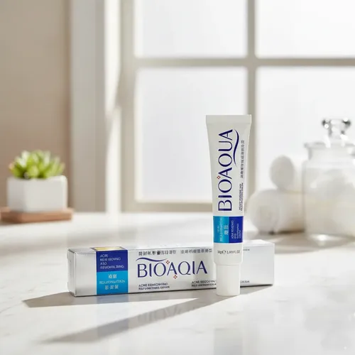 Crema Rejuvenece Y Elimina Acne Bioaqua