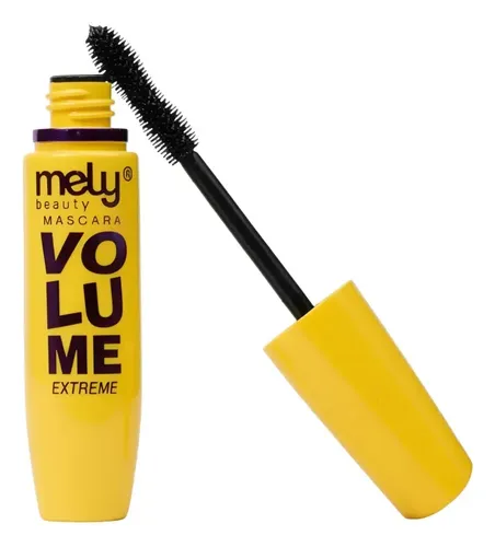 Máscara Para Pestañas Volumen Extremo Mely Negro