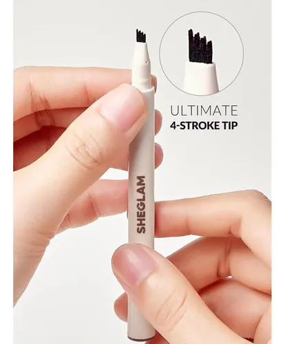 Lápiz Para Cejas Líquido Sheglam Resistente Y Natural