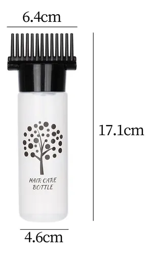 Cepillo Para Botella De Tinte Para El Cabello, Botella Negro