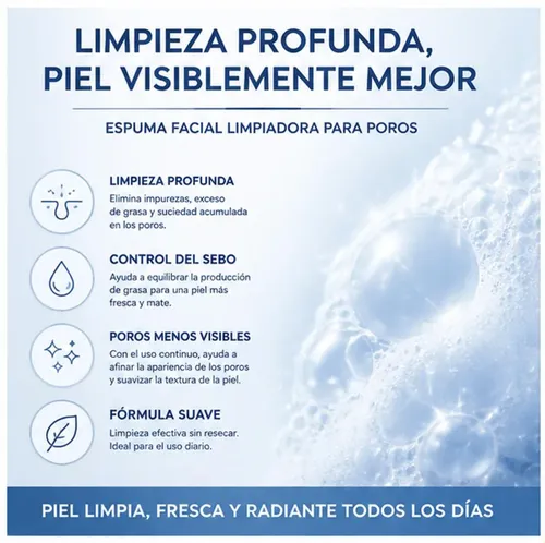 Limpador Facial Rejuvenescedor Com Ácido Salicílico Para O