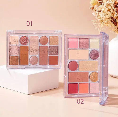 Paleta 12 Sombras Mixtas Have Beauty Tei Eyeshadow