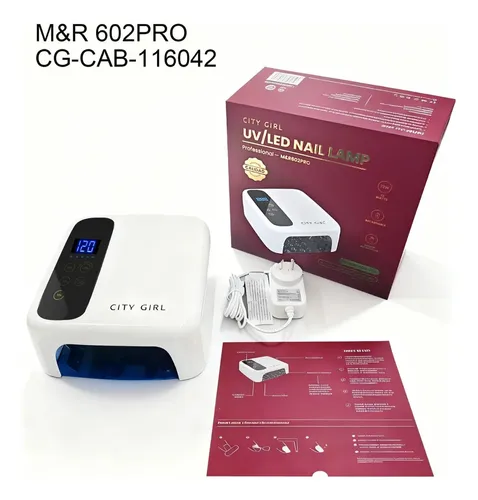 Cabina Inalámbrica Pro 72w City Girl Uñas Gelificadas