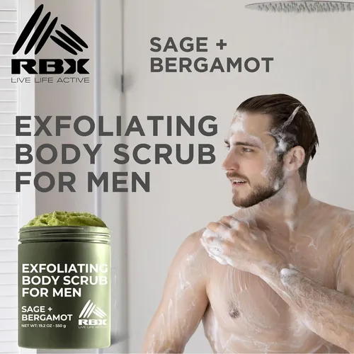 Rbx Exfoliante Corporal Para Hombres Sage Bergamot