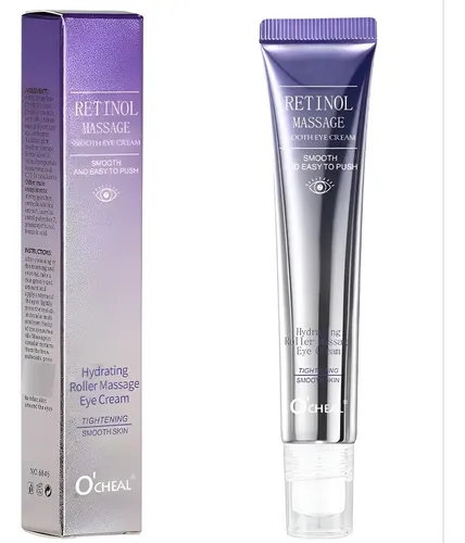 Crema Para El Contorno De Ojos Con Retinol Y Masajeador 360°