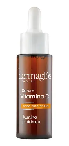 Dermaglós Facial Serum Vitamina C X25ml Todo Tipo De Piel Día/noche