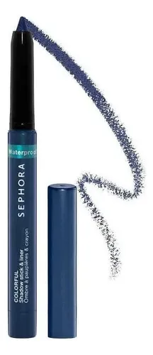 Sombra Y Delineador Waterproof Colorido 23 Navy Shimmer