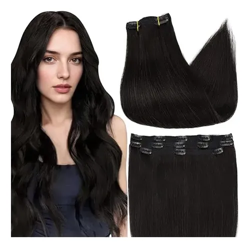Extensiones Clip Cabello Humano Remy Full Shine Lacio