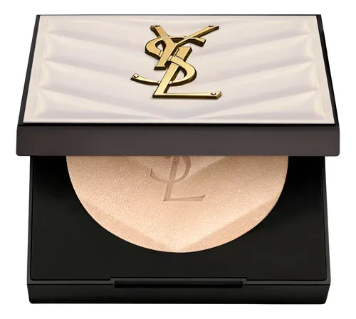 Iluminador YSL Yves Saint Laurent All Hours Polvo Dorado Brillante Cruelty Free