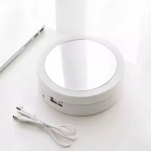 Espejo Profesional Maquillaje Aumento Luz Luces Potente Led