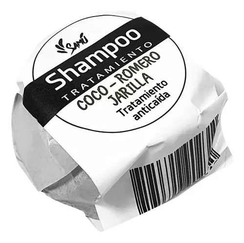 Shampoo Sólido Coco, Romero Y Jarilla Anticaída X 70g Samú